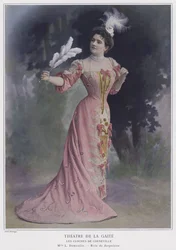 Leo Demoulin as Serpolette in Les Cloches de Corneville